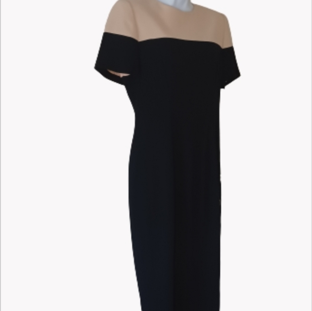 Liz Claibourne Color Block Buttoned Dress, sz 10P